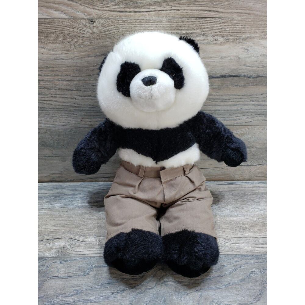 The Bear Factory Panda Bear Stuffed Animal 2001